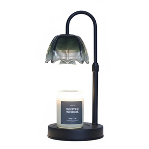 Mới Đến Điện Kim Loại Thủy Tinh Hoa Hình Chụp Đèn Pha Lê Thay Đổi Độ Sáng Có Thể Điều Chỉnh Chiều Cao Nến Ấm Hơn Đèn Với 2 Bóng Đèn - Product Image 1