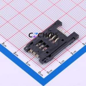 C707 10M006 049 2A SIM Card Connector Through hole Component (THT) Connector - Product Image 2