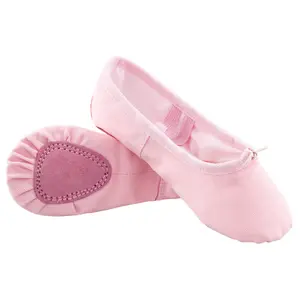 Zapatos de baile personalizados de alta calidad para niñas y mujeres, leotardo de entrenamiento de baile