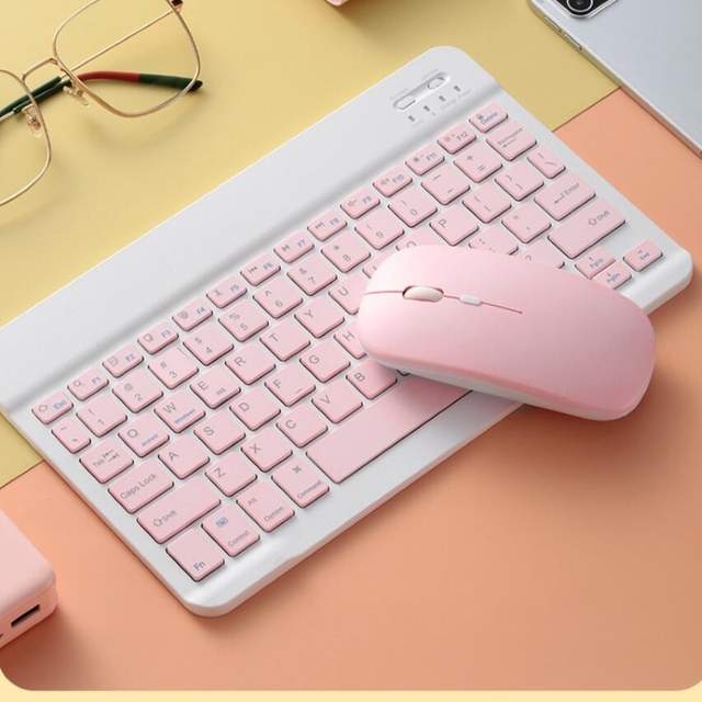 Smart Home Products Wireless Keyboard and Mouse Set Mini Keyboard for Rechargeable 2.4G Dual Mode Keyboard Mouse Kit