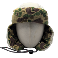 OEM venta al por mayor personalizado Ushanka bombardero sombrero de piel cálido soldado ruso invierno camuflaje esquí trampero sombrero orejeras para pesca deportiva