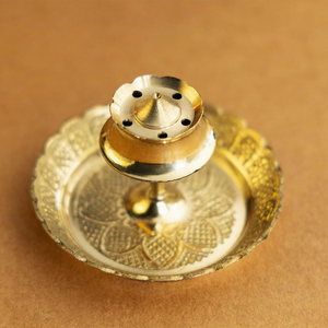 Handcrafted Brass <b>Incense</b> <b>Stick</b> <b>Holder</b> <b>for</b> Home Decor Decorative Brass Dhoop Stand Traditional Indian <b>Incense</b> Burner <b>Holder</b> - Product Image 6