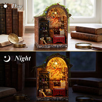 Kit de maison miniature DIY, maison de poupée miniature, modèle d'architecture rétro, pièce spéciale spécimen papillon, cadeau