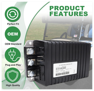 ตัวควบคุมมอเตอร์ Curtis รุ่น 1266A-5201 สำหรับรถกอล์ฟและรถคลับคาร์ มอเตอร์ 36V/48V - Product Image 4