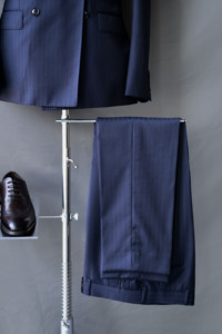 Nuevo traje cruzado a prueba de lana para <span class=keywords><strong>hombre</strong></span>, moda de negocios, traje personalizado hecho a mano, traje de negocios - Product Image 3