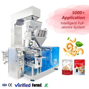 Machine d'emballage multifonctionnelle certifiée CE, automatique, pour sachets préformés, remplissage et scellage de noix de cajou, pistaches, noix - Product Image 1