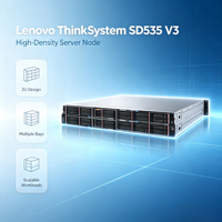 ThinkSystem SD535 V3 第四代 AMD EPYC 1U1S 1.5TB 内存，带 12 个 128GB TruDDR5 RDIMM 服务器