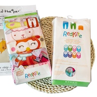Ensemble de 5 Pièces Motif Dessin Animé Mignon en Coton pour Enfants Bébés Nouveau-nés, Pantalons Longs pour Bébés Filles de 6 Mois