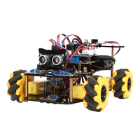 ACEBOTT NUEVO Set de Coche Robótico con Control por Voz, Proyecto Educativo STEM para Niños, Kit de Robot ESP32 con Programación en Python y ACECode para Arduino