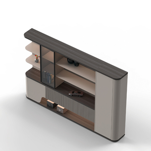 Phổ biến MDF thiết kế sang trọng văn phòng đồ nội thất văn phòng bằng gỗ ngăn kéo tủ sách kệ sách tủ quần áo nhân viên lưu trữ tủ khóa - Product Image 3