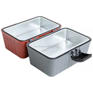 Fiambrera con calefacción portátil <span class=keywords><strong>de</strong></span> 12V, <span class=keywords><strong>calentador</strong></span> <span class=keywords><strong>de</strong></span> <span class=keywords><strong>alimentos</strong></span> eléctrico, <span class=keywords><strong>calentador</strong></span> <span class=keywords><strong>de</strong></span> <span class=keywords><strong>alimentos</strong></span> portátil para coches - Product Image 2