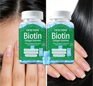 Gommose Naturali <span class=keywords><strong>a</strong></span> Base Vegetale Alternativa al Collagene con Biotina, Integratore Alimentare Quotidiano per il Benessere degli Adulti - Product Image 2