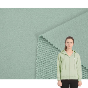 W007 Chất lượng cao ra cửa Terry vải 300gms nặng 100% polyester thể thao mặc áo dệt kim vải - Product Image 1