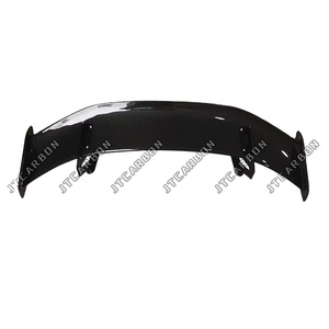 Spoilers de lèvre de coffre d'aile arrière de voiture en Fiber de carbone pour Porsche Cayman Boxster 981 <span class=keywords><strong>718</strong></span> 987 GT4RS 2013 2014 2015 2016 2017 <span class=keywords><strong>2018</strong></span> + - Product Image 6