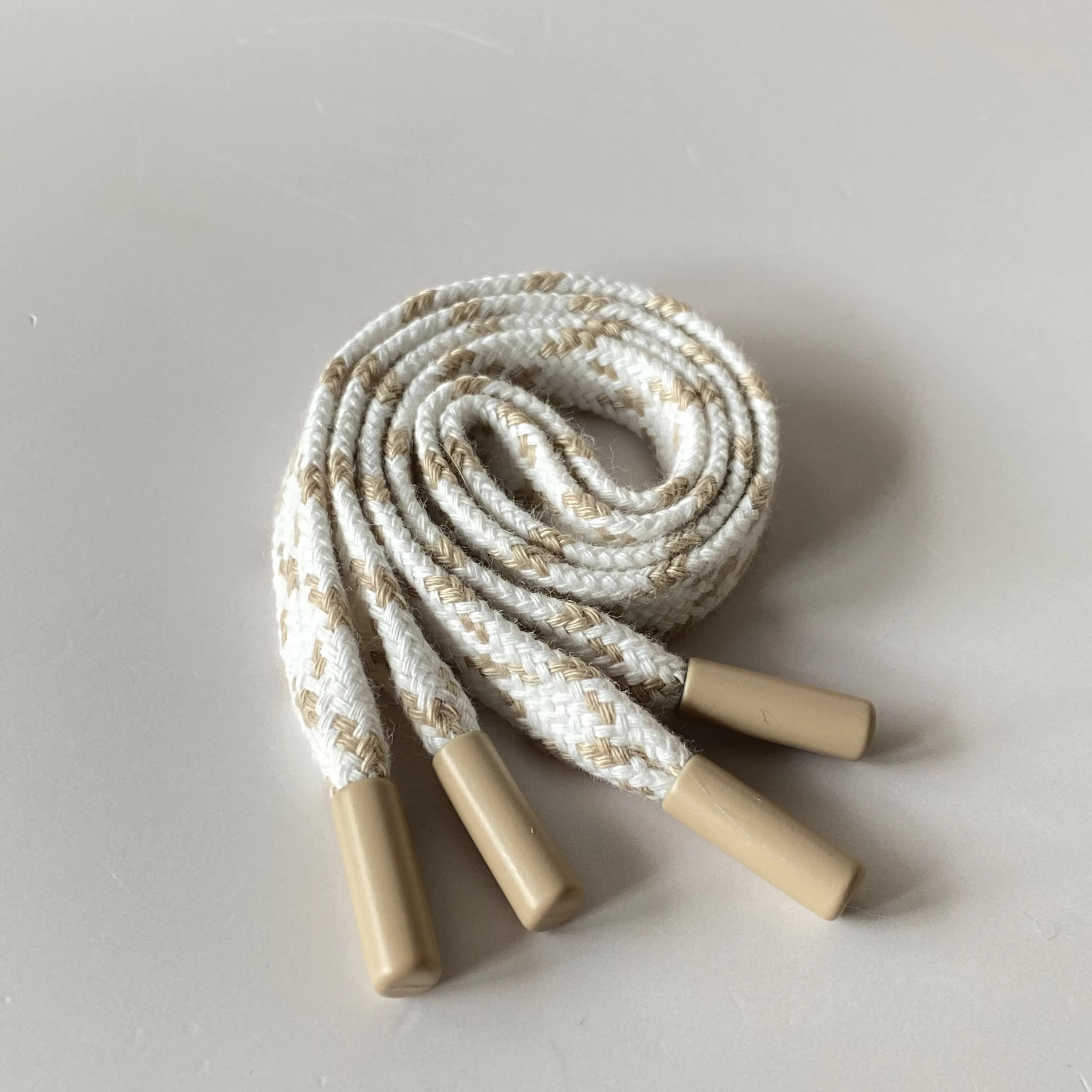 Sofine 2026 Factory Wholesale Flat Drawcord Custom Draw Cord Hoodie Elastic Drawstring