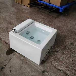 OEM Luxus-Fußpflegeschale aus Fiberglas Hochwertige Moderne Spa-Fußmassage-Badewanne mit Wellenmassage und Automatischer Massage 110V-240V - Product Image 3