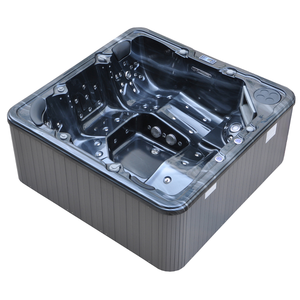 Baignoires Spa Infinity pour 5 <span class=keywords><strong>Personnes</strong></span>, Moderne, en Acrylique, Écologique, Autoportante, Spa Extérieur avec Couvercle et Extérieur Sonorisés - Product Image 6