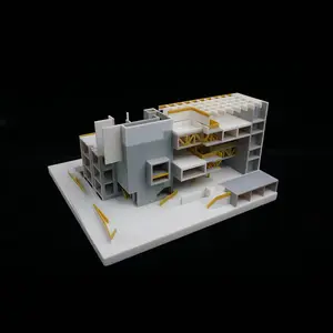 Servicio de impresión 3d de resina a todo color, modelo de construcción de arquitectura