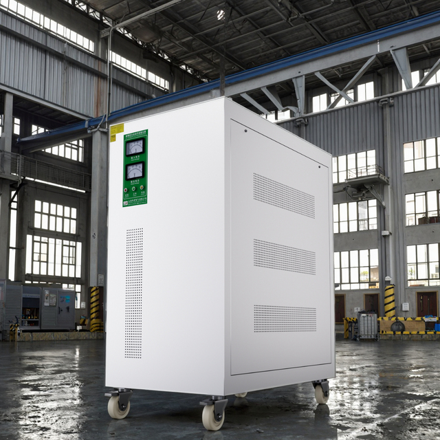 OEM TNS-30kVA Three Phase AC Voltage Stabilizer SVC Digital Display 98% Efficiency Copper Material 50/60Hz Data Center Use