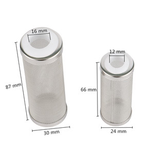 Protector de Entrada para Filtro de Acuario de Acero Inoxidable, Malla Filtrante para Tanque de Peces, Funda de Malla para Protección de Camarones y Crías - Product Image 2