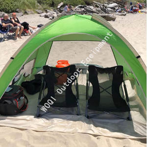 Silla de Playa Plegable Portátil para Exteriores Woqi, Verde, 70X20X60 Cm, con Bolso de Mano - Product Image 2