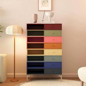 Mueble y mueble para dormitorio y sala de estar estilo crema de <span class=keywords><strong>ocho</strong></span> cajones - Product Image 2