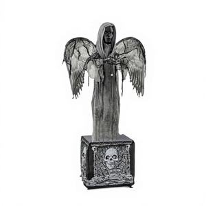 Décoration d'ange d'Halloween, figurine ailée en plastique de 5,5 pieds pour exposition dans un cimetière D0100HABY7G - Product Image 1