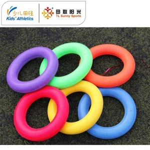 Bâton de relais d'athlétisme pour enfants, caoutchouc souple, pour les sports scolaires, entraînement physique - Product Image 2