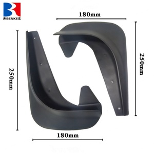 Guardabarros Universales Delanteros y Traseros para Coche, Protectores Contra Salpicaduras, Accesorios para Automóviles, 2 Piezas, 4 Piezas - Product Image 3