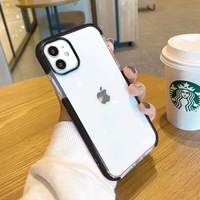 Funda Protectora Transparente de TPU Beiman para Móvil, con Ranura para Tarjetas, Grosor de 1.2mm, para Modelos 11/12/13 Pro, Venta al Por Mayor, Muestra Gratis