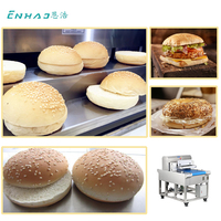 Acier inoxydable Hot Dog hamburger chignon trancheuse à pain couche gâteau 80% 100% coupe pain pita trancheuse complète Machine