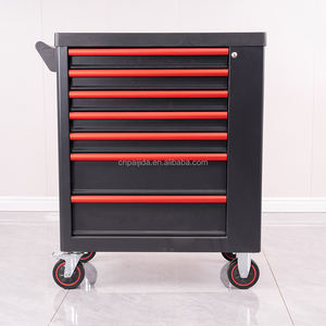 Coffre à outils de <span class=keywords><strong>72</strong></span> pouces pour <span class=keywords><strong>garage</strong></span>, dessus en bois, 18 tiroirs, chariot à outils, grand meuble à outils avec tiroirs, meuble à outils avec roulettes - Product Image 6