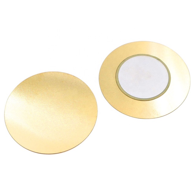 Piezoelectric Piezo Ceramic Wafer Plate Element for Buzzer Loudspeaker Diameter 15mm 18mm 23mm 25mm 30mm 31mm 41mm