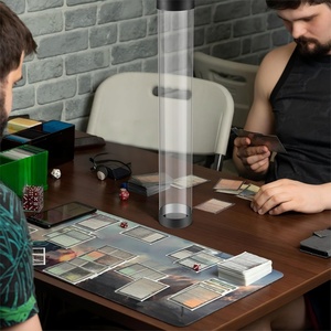 Custom Eco Friendly Durable Transparent PC <b>Plastic</b> <b>Packaging</b> Tube Flexiloop Handle Round Shape for Cosmetic <b>Packaging</b> - Product Image 5