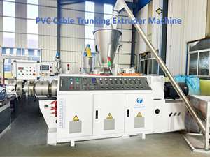 Профильный профиль из ПВХ, электрический провод, кабель, чемодан, прямоугольная канальная машина, экструзионная линия - Product Image 3