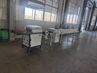Ligne de production de plaquettes de frein pour machine de fabrication de colle arrière en acier à l'air