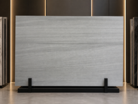 Dalle de quartzite gris Lyon poli pour comptoir de cuisine, panneau mural d'ascenseur, marche d'escalier, seuil de porte, rebord de fenêtre, carrelage de sol