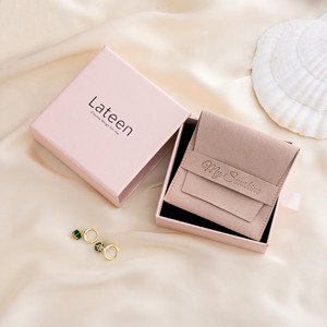 9*9cm Slide Out Gift Box Pink Cosmetic <b>Lipstick</b> Paper Jewelry Packaging Box Sliding Jewelry Box with <b>Custom</b> Logo - Product Image 3