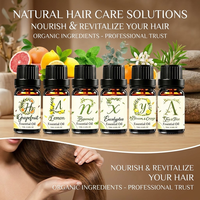 Huile capillaire à l'arbre à thé en flacon de 10 ml, marque privée, OEM, ODM, personnalisable