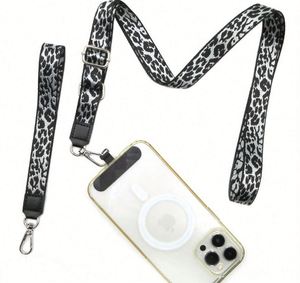 Cordón Multifuncional Antipérdida para Teléfono Móvil, Correa Universal de Jacquard para Muñeca, Diseño Cruzado Diagonal, Hecho de Nailon Resistente - Product Image 4