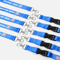 Lanyards Personalizados al por Mayor con Logotipo, de Poliéster Jacquard, con Gancho, para Festivales de Música, Ecológicos, Porta Tarjetas de Identificación, Porta Teléfono, Correa para el Cuello