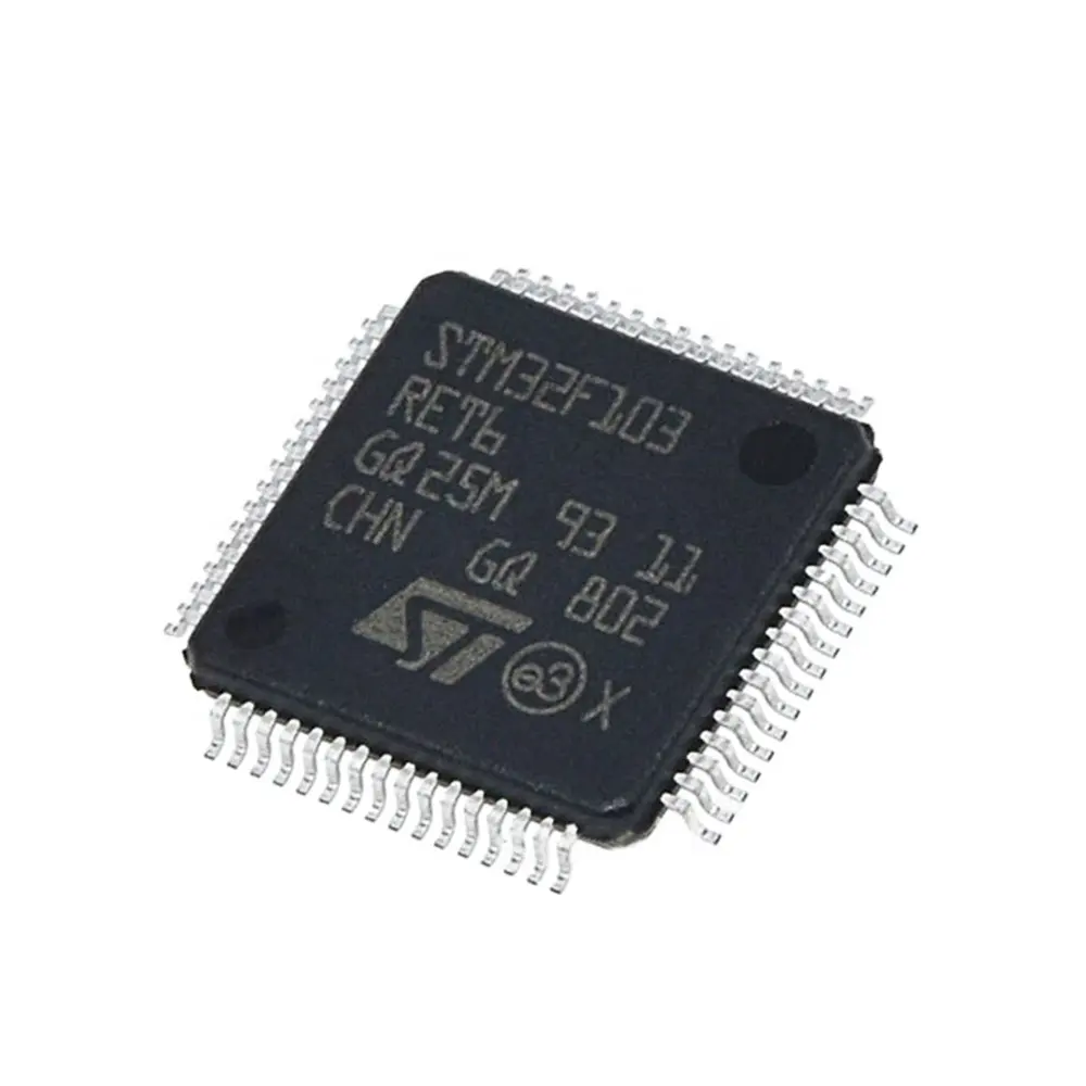 Linh kiện điện tử 32-bit MCU vi điều khiển stm32f103 LQFP-64 stm32f103ret6 100% gốc New IC chip