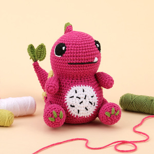 Kit de crochet pour débutants, <span class=keywords><strong>panier</strong></span> de rangement, sac fourre-tout au crochet avec tutoriels vidéo étape par étape, kit de tricot, kit de crochet pour adultes - Product Image 2