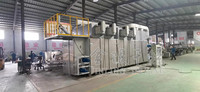 Séchoir industriel à bande transporteuse en maille, machine de séchage continu à air chaud pour soja, noix de coco, copra, cacao, arachides