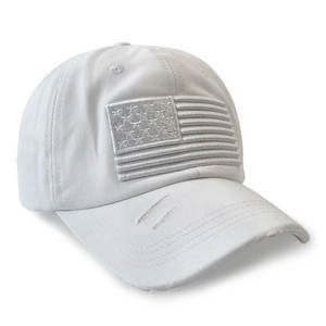 Casquette de baseball vintage sportive en sergé avec logo personnalisé OEM, très vendue, 6 panneaux structurés, en coton respirant, visière incurvée, ajustable, unisexe - Product Image 3