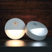 Lampe de nuit intelligente à batterie, contrôle par application, pour armoire, chambre, couloir, escalier, sécurité sans fil, produit transfrontalier très vendu