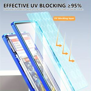 धातु फ्रेम, चुंबकीय व्यापार कार्ड मामले के साथ क्रमिक रूप से खयोग्य चुंबकीय 35pt ट्रेडिंग कार्ड मामले - Product Image 6