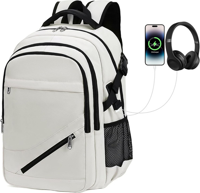 17.3 Inch Large Laptop Backpack Durable Waterproof Travel College Backpack