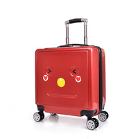Sac d'école coloré OEM, quatre roues multidirectionnelles, valise pour enfants, fabricant de bagages pour enfants