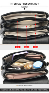 Brand Bags Women Shoulder <b>Square</b> Handbags Ladies Crossbody Sling Bag Leather PU Single Bag - Product Image 6